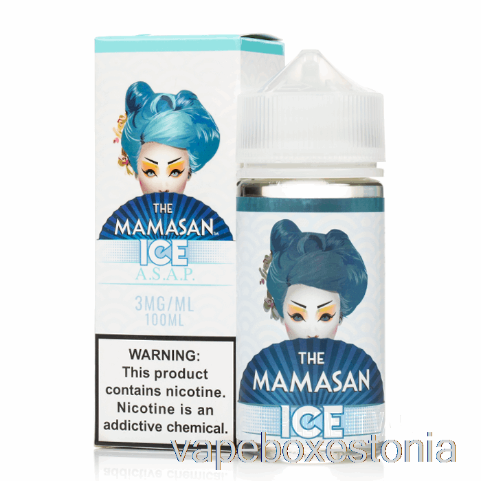 Vape Box Estonia Ice Asap - The Mamasan E-liquid - 100ml 0mg